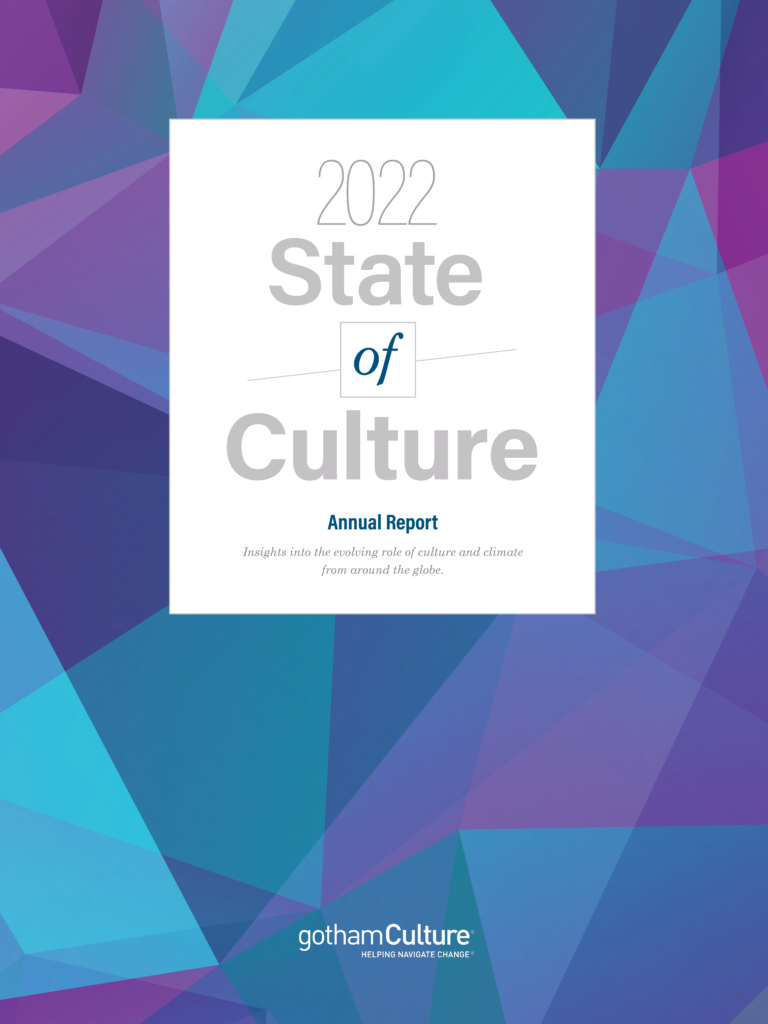 2022 State of Culture Report Cover