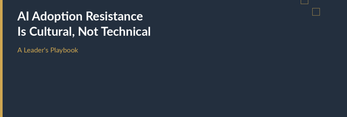 Why Employees Resist AI and What Culture Has to Do With It — gothamCulture